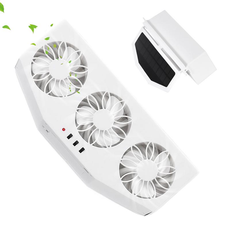 

Solar Auto Ventilation Fan Solar Car Exhaust Fan Window Vent Radiator Safe Cooler Vehicle Outlet Purifier For Door Frontseat And United States