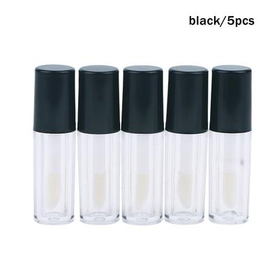 1Pcs/5Pcs 1.2g Empty Lip Gloss Tube Diy Plastic Portable Liquid Lipstick Container Mini Lip Gloss Tube