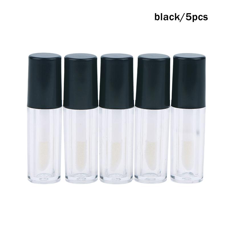 1/5 Pcs 1.2G Empty Lip Gloss Tube Diy Plastic Portable Liquid Lipstick Container Mini Lip Gloss Tube