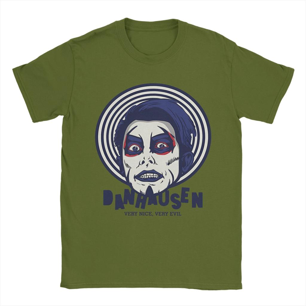 Men Danhausen Very Nice Very Evil T Shirt  Cotton Clothes Hipster Short Sleeve Round Collar Tees Gift Idea TShirt