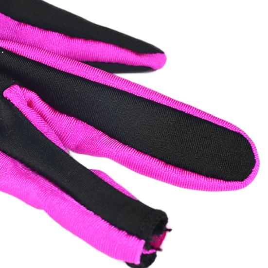 1Pc Fashion Left/Right Hand Unisex 3 Finger Elastic Billiard Snooker Pool Glove