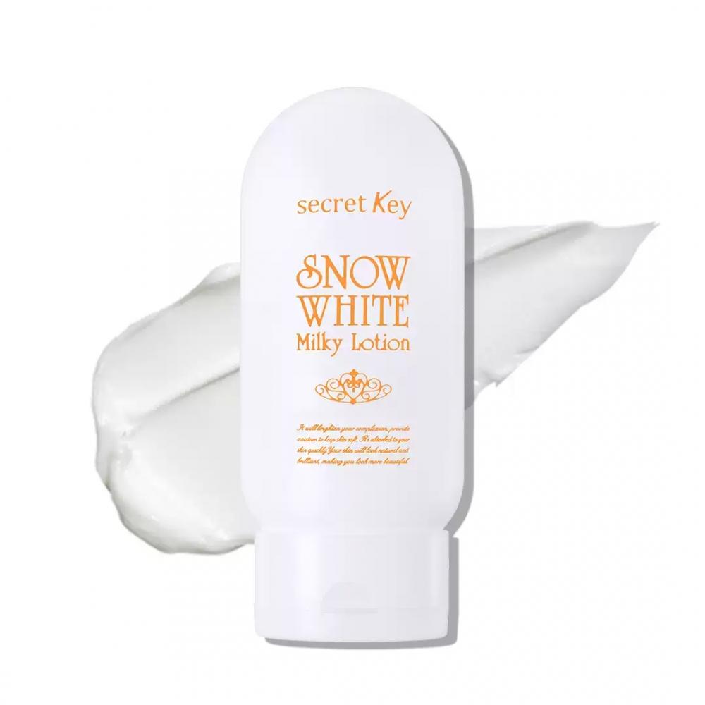 

Secret Key Snow White Milky Lotion 120g SecretKey Korean Skin Whitening Quick Snow White Snow Brightening Lotion