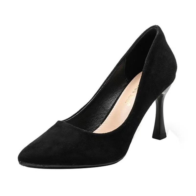 Anti-slip High-heeled Shoes, New Style, Pointed-toe Single Shoes, Women's Shoes