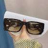 Vintage Cat Eye Sunglasses Women  Fashion Luxury B Brand Designer Sun Glasses Large Eyewear UV400 Lunette Soleil Femme