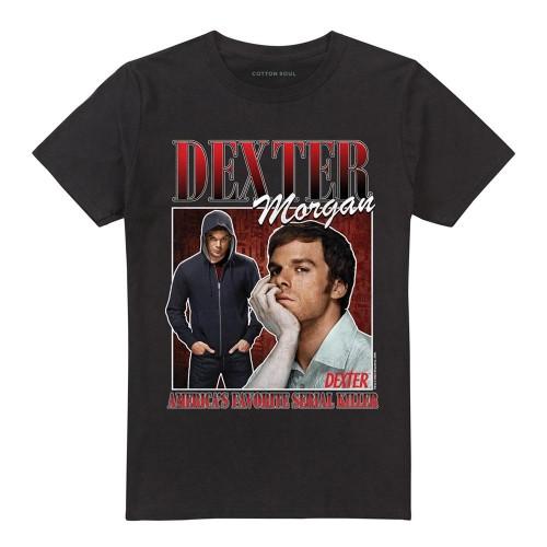 Dexter Unisex Adult AmericaÂ´s Favorite Bootleg T-Shirt