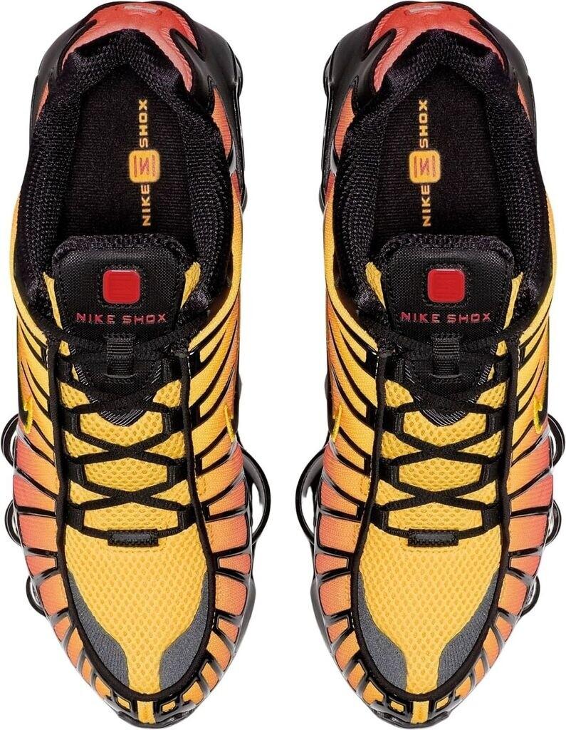 Nike Shox TL Sneakers (AV3595-004) Black/yellow/university Red/black