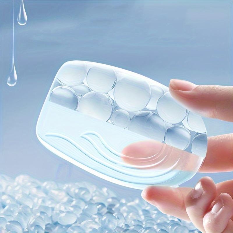 1 Pair Silicone Transparent Heel Lift Insoles - Invisible Arch Support Pads for Women, Adjustable Height Comfortable Half Insoles for Shoes