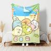 1pc Blanket Sumikko Gurashi2 Print Design, Lightweight Blanket for Sofa, Bed- Soft &Warm, Gift for All Seasons like Christmas, Halloween