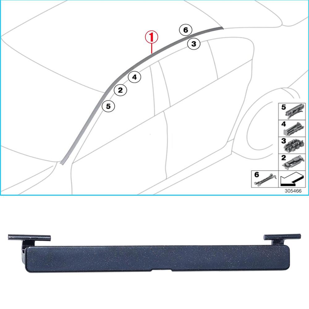 51137274739 Roof Molding Cover for BMW 5 Series F10/F11