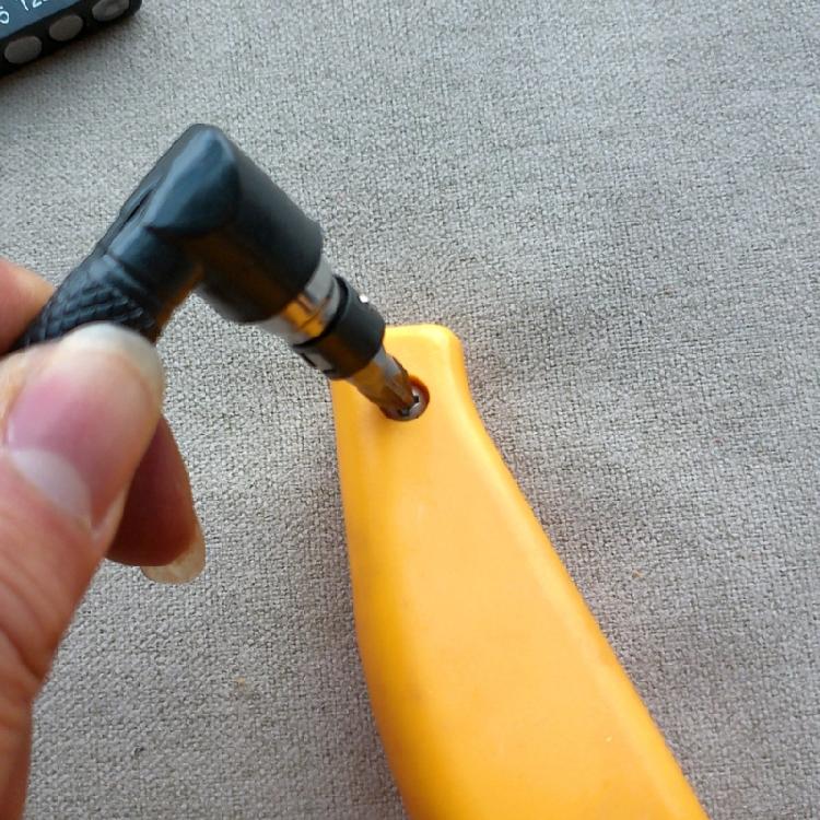 L-shaped 1/4 Hex Socket Wrench Screwdriver Bit Tool Set for Home Garage 90 Degree 6.35 Wrench Hexagonal Screwdriver Bit