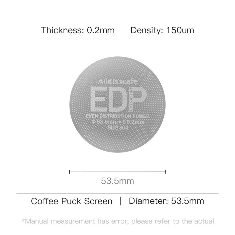

Espresso Puck Screen Reusable Coffee Filter 51mm 53.5mm 58.5mm For Delonghi Breville Portafilter Maker Accessories Barista Tools