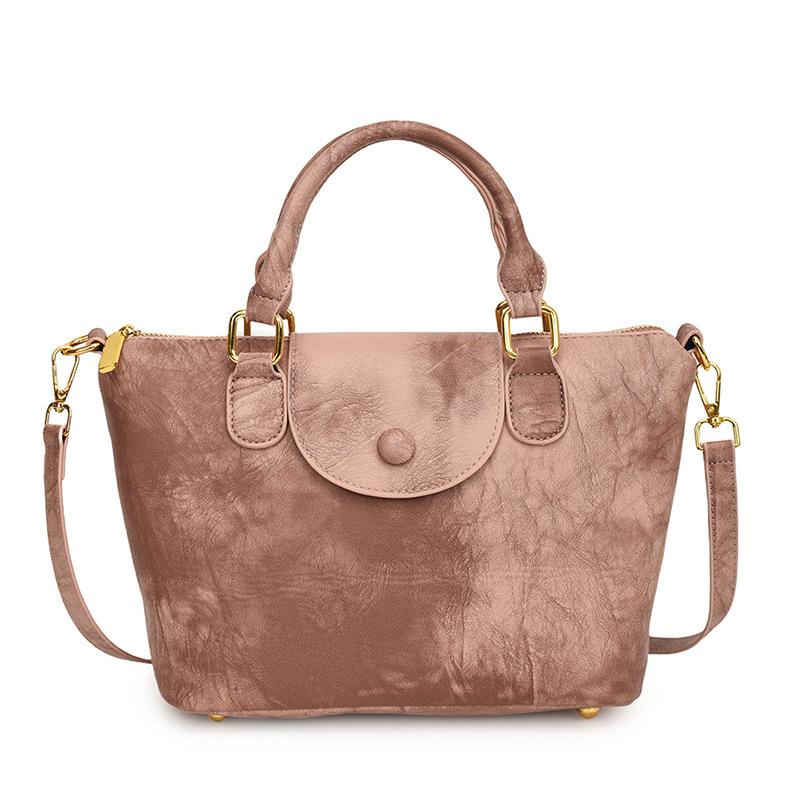 

New autumn women s bags high-end niche dumpling bags versatile messenger fashion pillow bags single shoulder handbags розовый