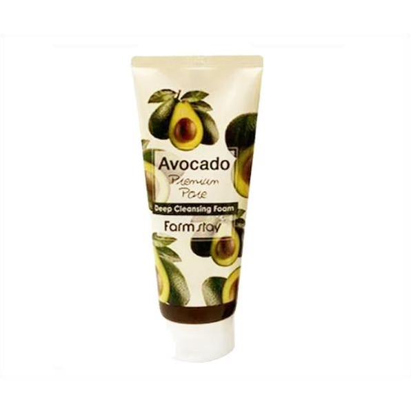 Farmstay Farm Stay (b) Avocado Premium Pore Deep Cleansing Foam 180ml