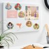 DIY Diamond Painting Refrigerator Magnets, Disney Princess Theme, Cross-stitch Round Diamond Handicraft Home Decoration Gift