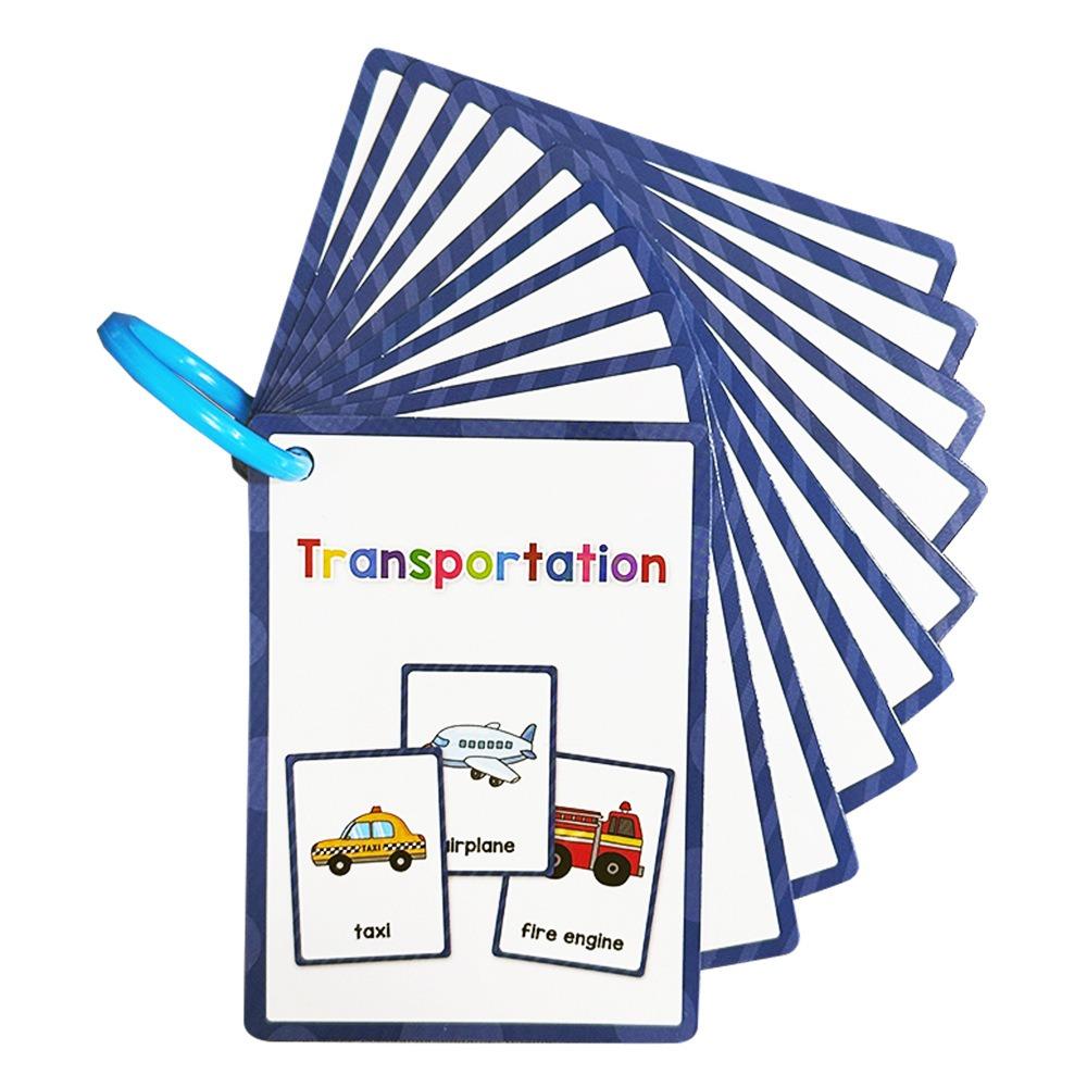

Montessori Flashcards Early Educational English Learning Cards Vocabulary Cards Toddler Learning Traffic