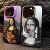 Oil Painting of Lisa, iPhone 18 Pro Max Phone Case, 16/15 Plus Laser Case, 14-inch iPhone 13 Hard Case, 12-inch iPhone 13.