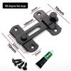 Punch-Free 90° Door Latch – Sliding Door Stainless Steel Lock & Bolt with Free Shipping