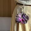 Exquisite Phalaenopsis Orchid Lily Keychain Creative Simulation Flower Bag Pendant  Backpack Decoration Accessories Gifts