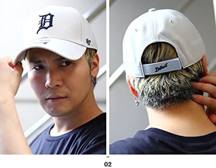 47 Brand Seven Cap Detroit Tigers MLB Major League Navy (Forty Brand) B-MVP09WBV (01)