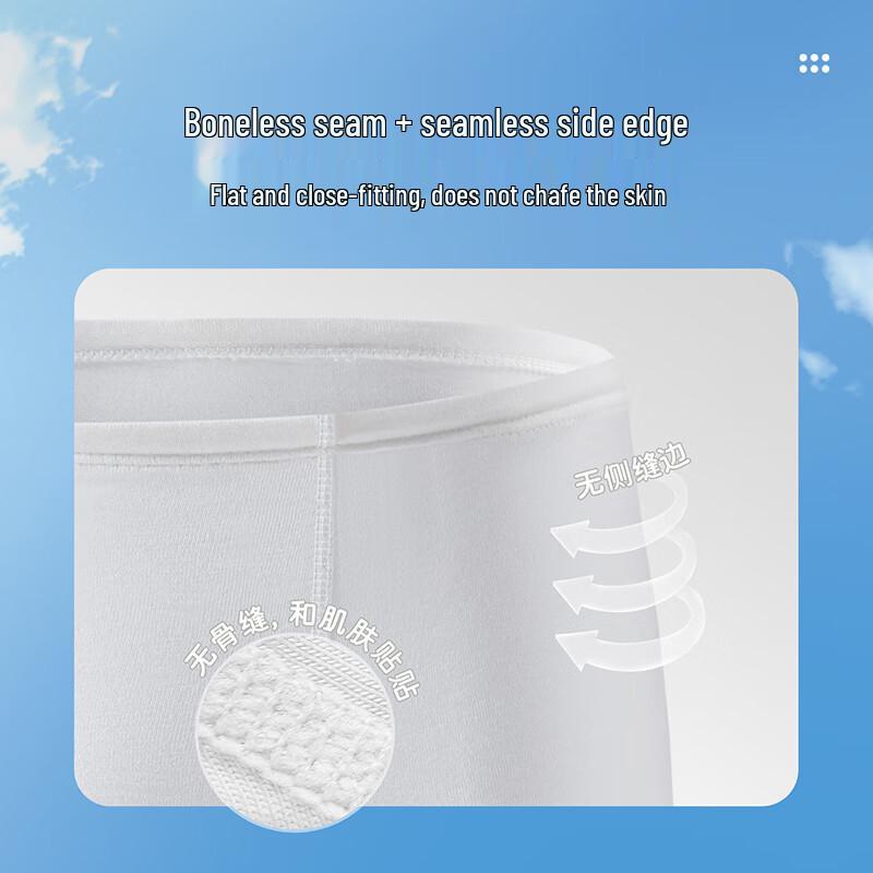 Rabby Kids' Cotton Antibacterial Boxer Briefs 7-Pack