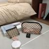 Women Love Transparent Mesh Large Capacity Portable Stationery Cosmetic Bag