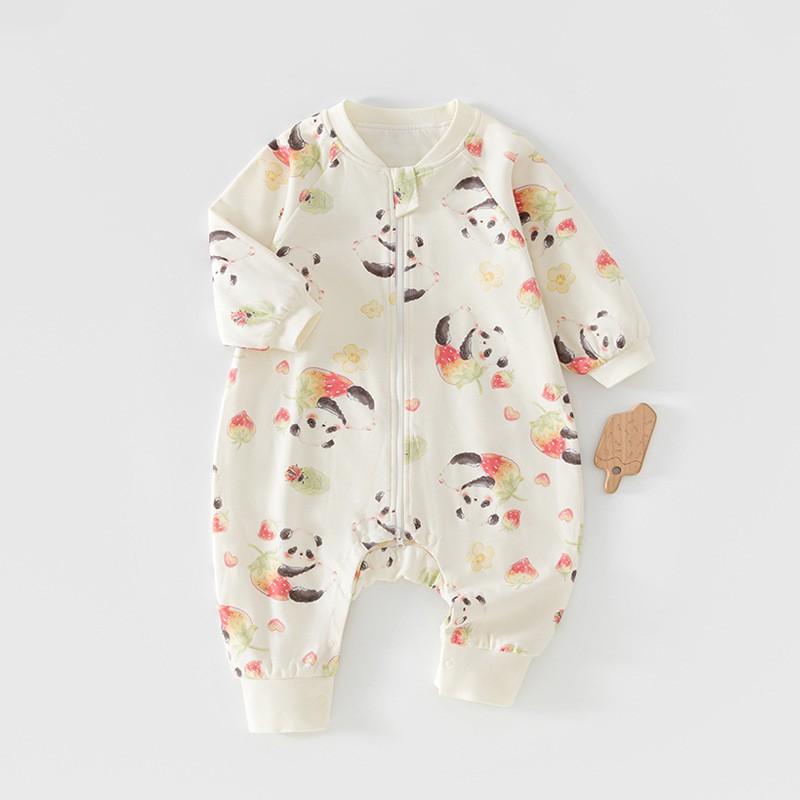 Baby Cotton Sleep Bag Double-Layer Zip-Up Wearable Blanket Toddler 1-3 Years