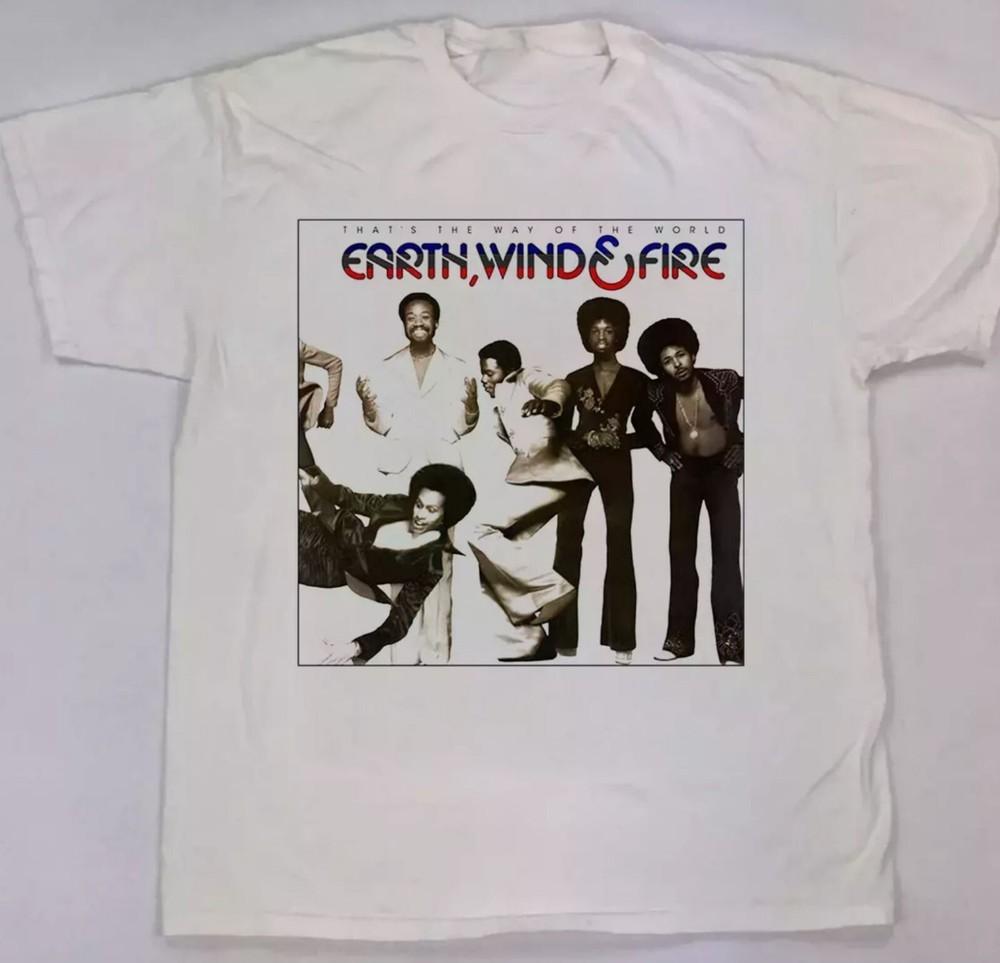 

Earth, Wind and Fire - That_s The Way Of The World White All Size Shirt 4XL