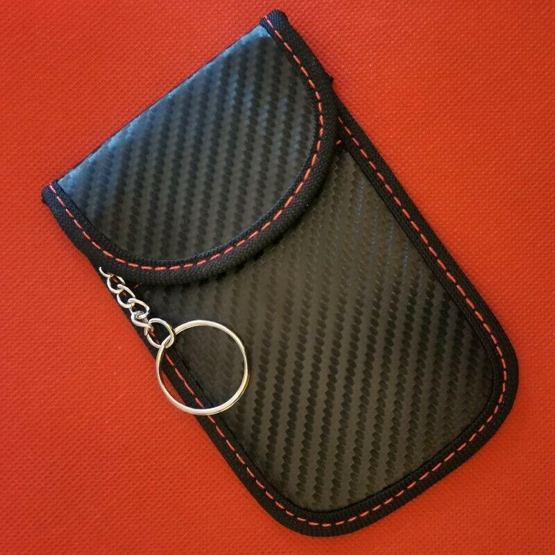 Autoschlüssel Signalblocker Hülle Signal Abschirmhülle Schutzbeutel Für Autoschlüssel Ring Keyless RFID Blocking Tasche