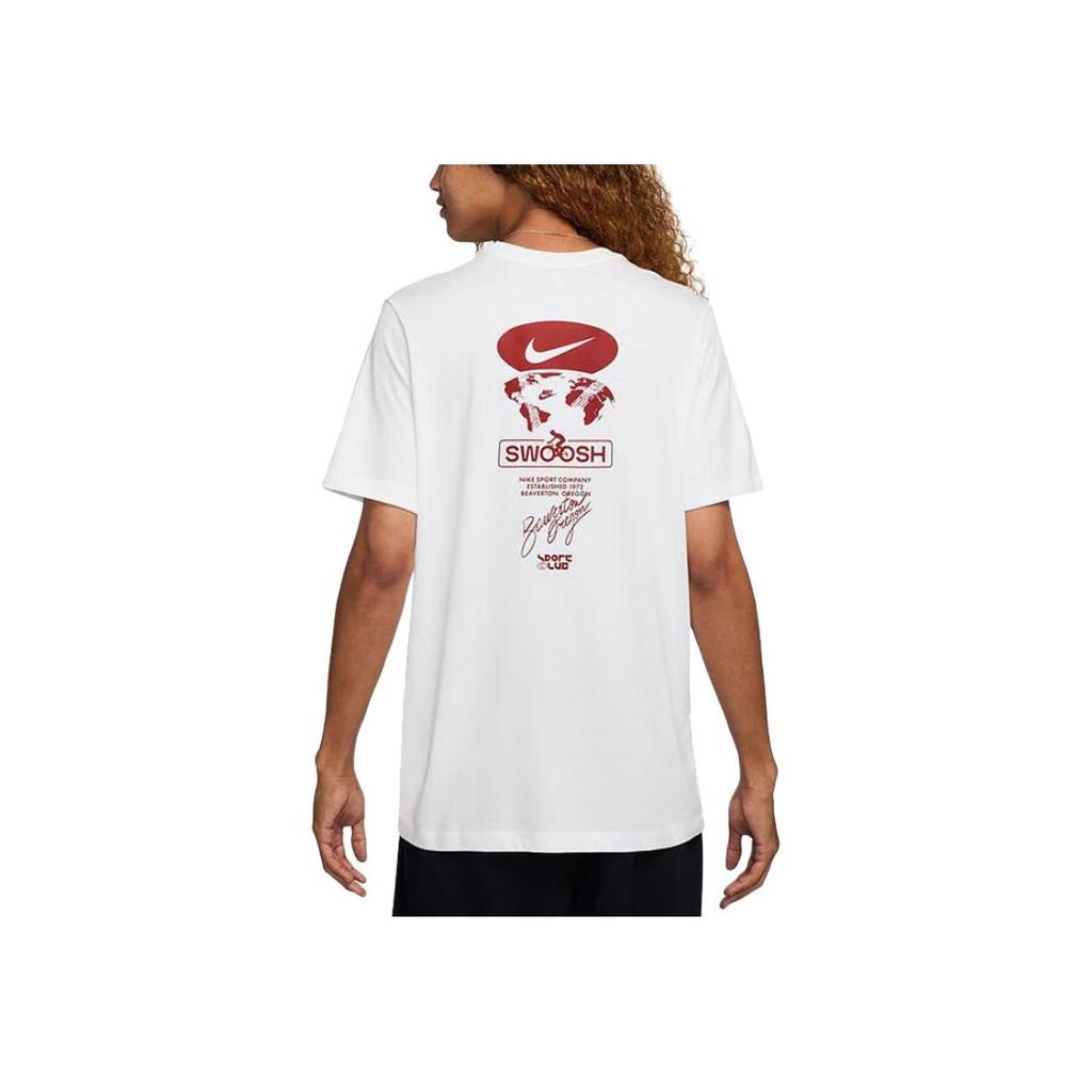 Nike Club Ss25 Ssnl Sports Casual Crew Neck Short Sleeve T-Shirt Men Tops White HJ0731100