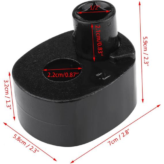 Inner Tie Rod Wrench Removal Tool,33mm 42mm Universal Tie Rod Wrench Remover Removal Tool Tie Rod End for Car Truck