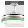 Smart LED Ceiling Fan Light for Home and Study - Modern Design for Bedroom or Restaurant