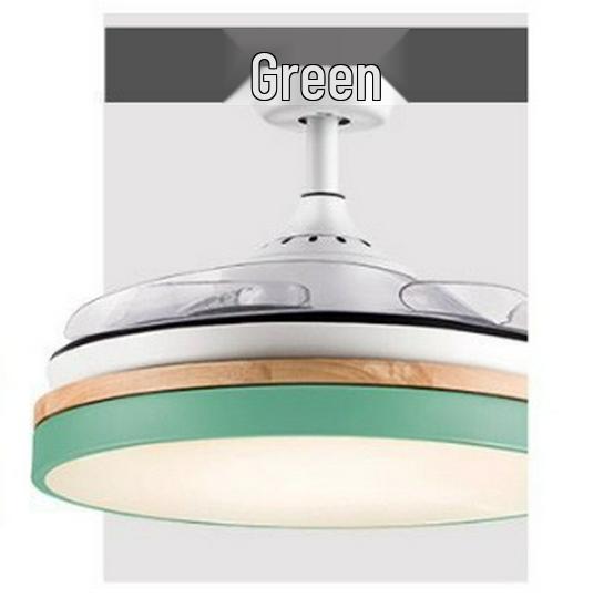 Smart LED Ceiling Fan Light for Home and Study - Modern Design for Bedroom or Restaurant