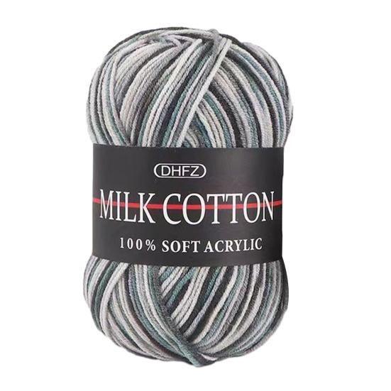 Gomitolo di Filato Multicolor 7,7 Iarde Filato in Fibra Acrilica Filato Colorato per Uso Artigianale per Lavorare a Maglia Uncinetto Maglioni Sciarpe Cappelli Bambole Artigianato Fai da Te