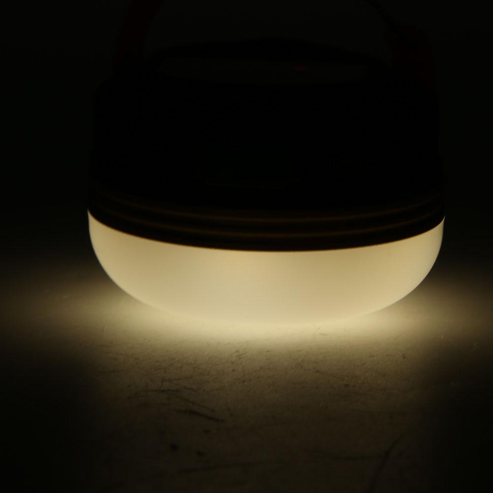 Outdoor USB Charging Portable Hanging Magnetic LED Light Tent Lantern Camping Emergency Lights LampGold ring USB