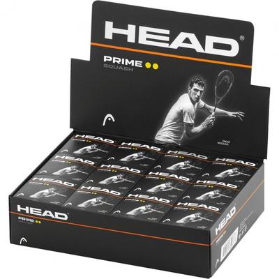 Head Prime Double Dot Squash Topları (12'li Paket)