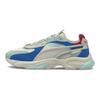 Puma Rs-Connect Buck Fabric Leather Sport Multicolor Low-Top Lifestyle Shoes Unisex Shoes Gray Blue Red 382710-02