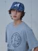 Olinkeompeulliteu A Logo Check Pillbox Cap (Navy Check)