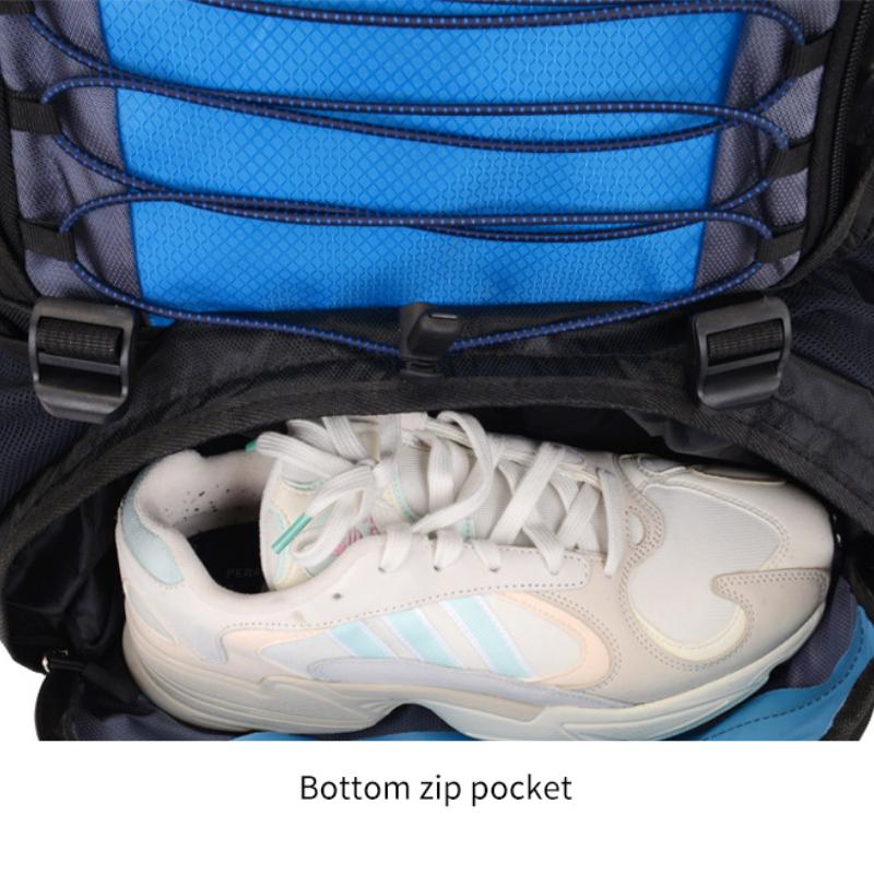 90L 80L Reisetasche Camping Rucksack Wandern Armee Klettern Taschen Bergsteigen Große Kapazität Sport Tasche Outdoor Militär XA857WA