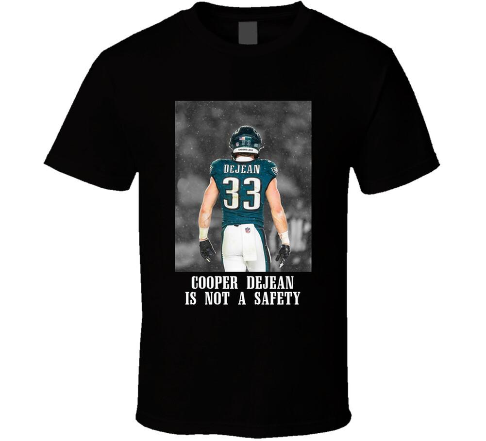

Cooper Dejean Is Not A Safety T Shirt Mens Womens Tees Top 2XL