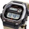 Casio Standard Digital Watch DW-291HX-5AV, Men's, Khaki, Long Strap