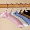 5PCS Non-slip Satin Padded Clothes Hanger Soft Sponge Clothes Hangers  Clothing Store