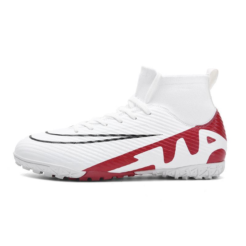 Große High-Top-Fußballschuhe mit Stollen, abgebrochenen Nägeln, Wettkampf-Trainingsschuhe, Fußballschuhe für Herren und Damen, Erwachsene