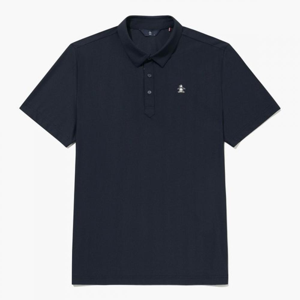 Munsingwear Men TexTured ShorT Sleeve T shirT Dark Navy mr321mTs75 DNVY_D.NAVY/M