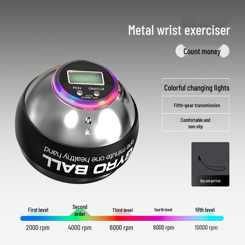 TLXT Upgraded Luminous Counting Wrist Ball
