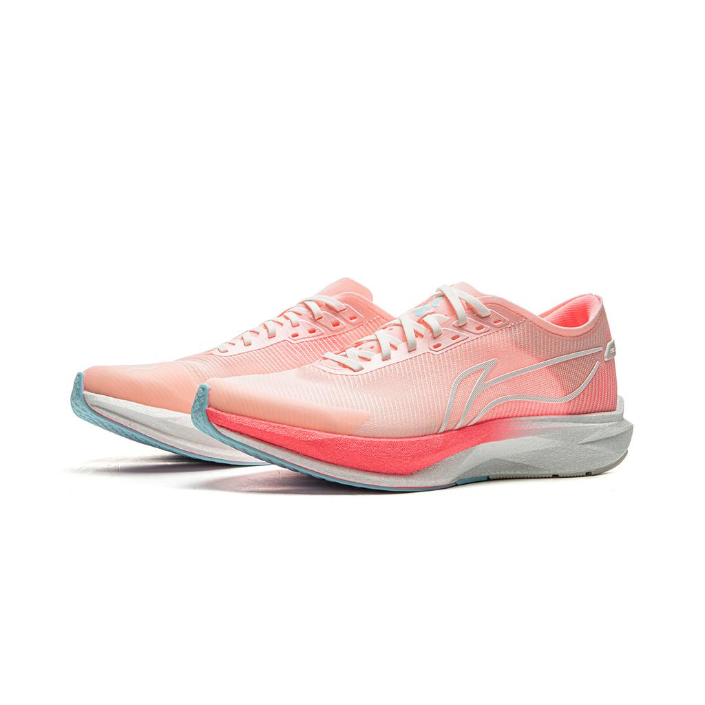 Li Ning ZhuiFeng Running Shoes Men's Low Top Fluorescent Light Powder ARPV007-12
