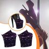 Set of Shoe Covers for Pole Dance Shoes, ScratchResistant, NonSlip Velvet Training