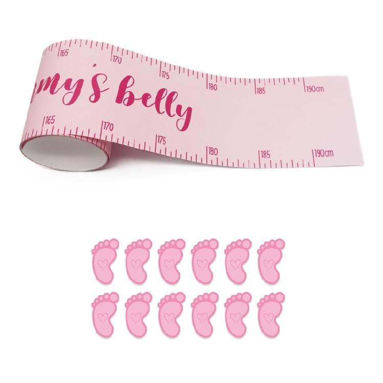 How Big is Mommy's Belly, Mommy's Belly Sign Baby-Shower Game Party Supplies