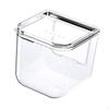 Bird Bath Cage Bathtub Box Clear Easy Clean Multifunction Cleaning Pet Supplies Shower Case for