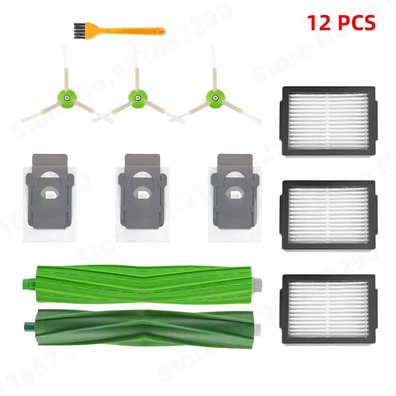Hepa Filter Side Brush Roller Brush for iRobot Roomba I7 E5 E6 I Series Spare Parts Robot Vacuum Cleaner Replacement Accessories