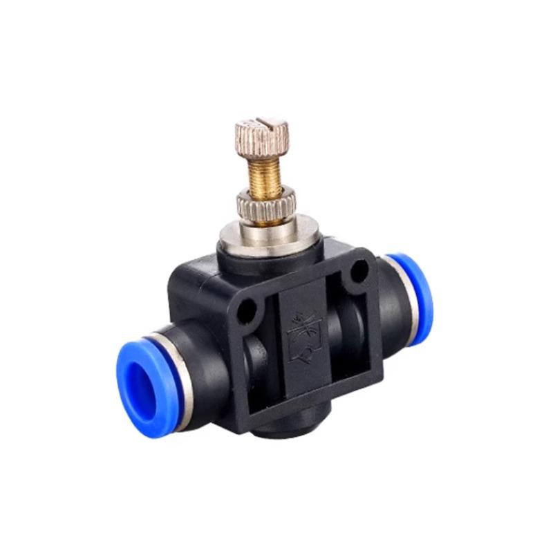 LSA Tube Throttle Valve: Air Hose Flow & Pressure Regulator for 4-12mm